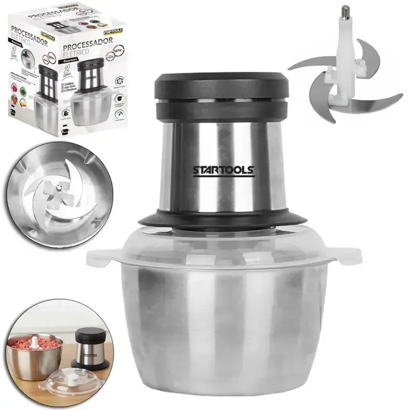 Mini Processador Elétrico